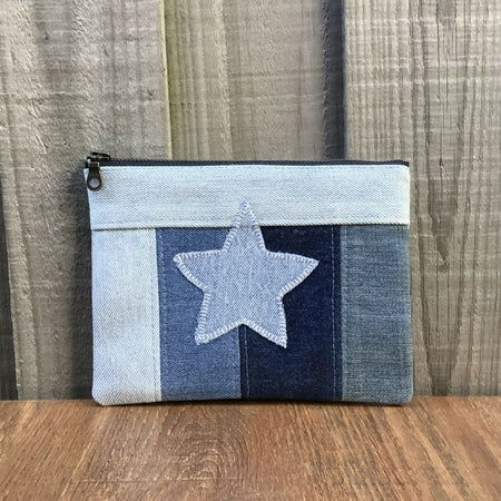 Upcycled Denim Purse – Denim Star