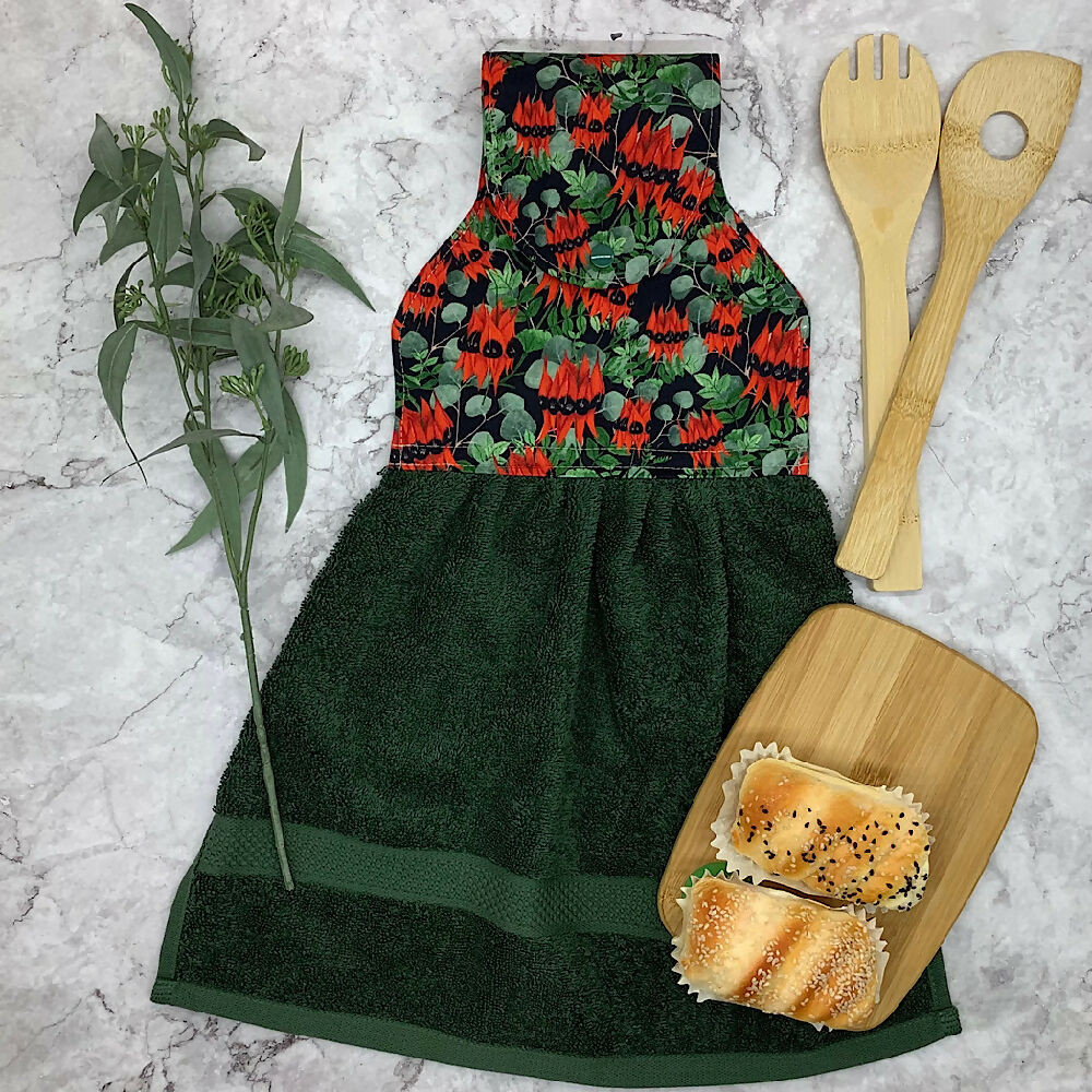 Wildflowers hanging hand towel - 3 Designs