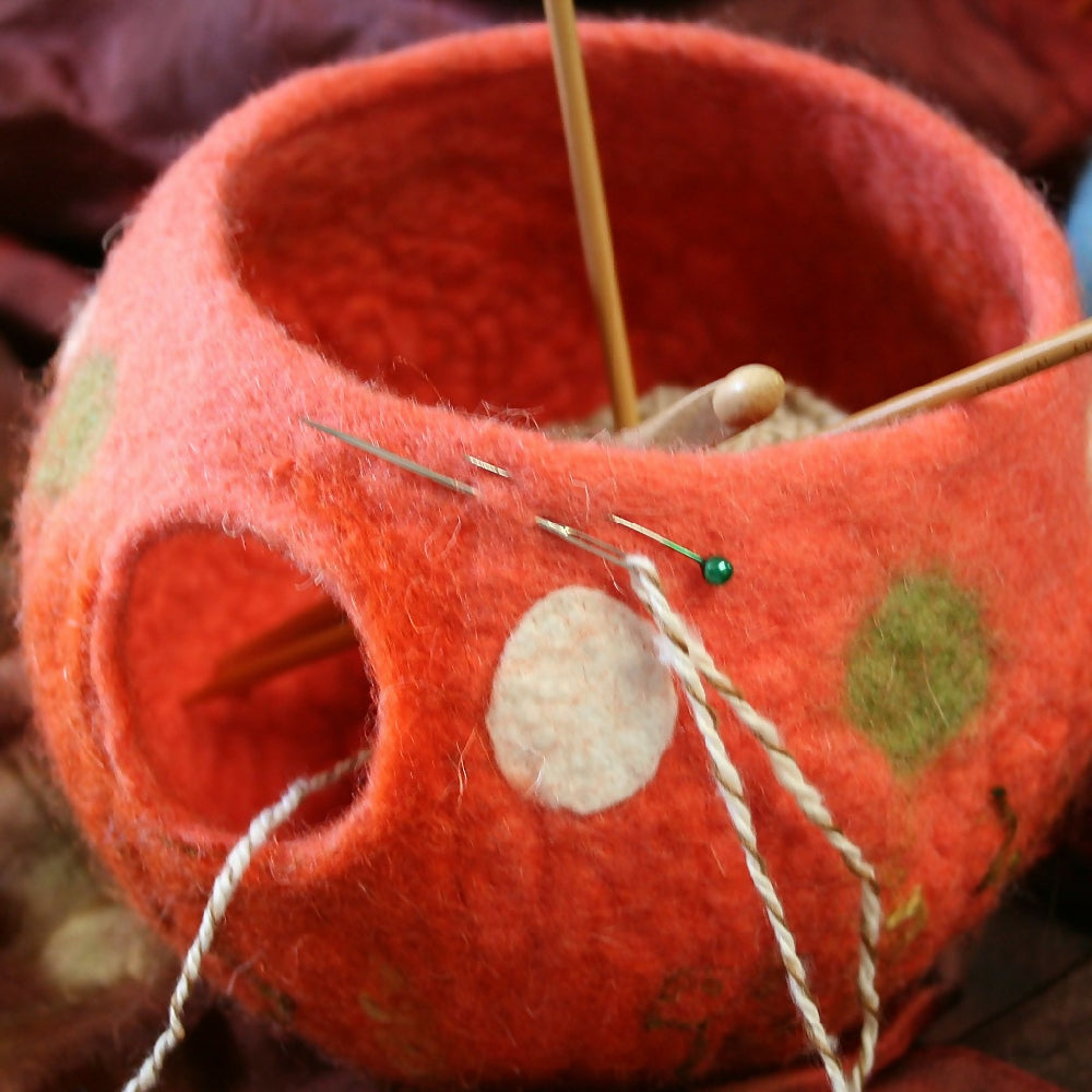 Yarn bowl close up 3