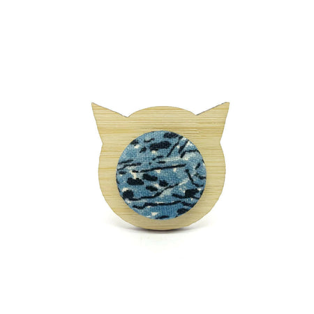 Kimono Cat Brooch