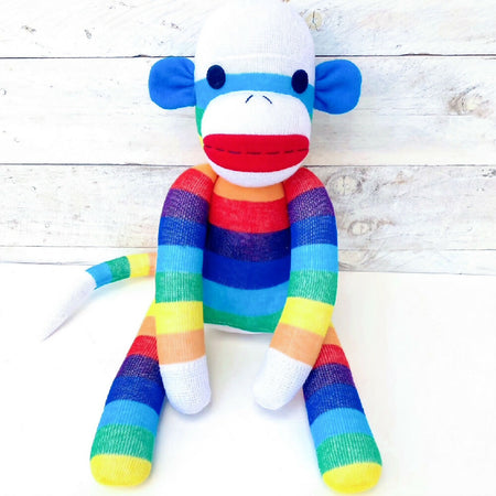 Elliott the Sock Monkey - READY TO SHIP soft toy