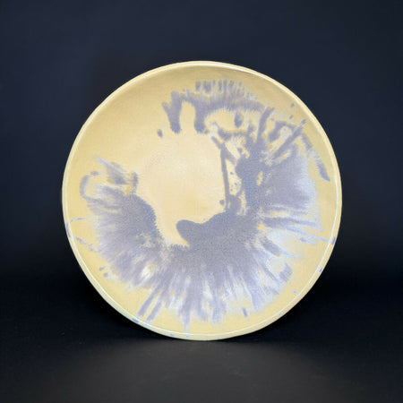 Solara Ceramic Platter | Abstract Ceramic Art | Handmade Decorative Plate