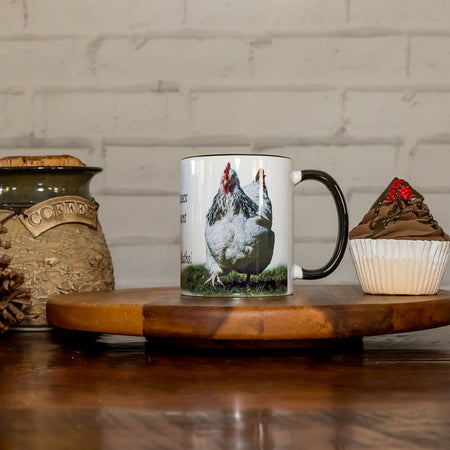 Chicken Collection - Two toned Ceramic Coffee Mugs