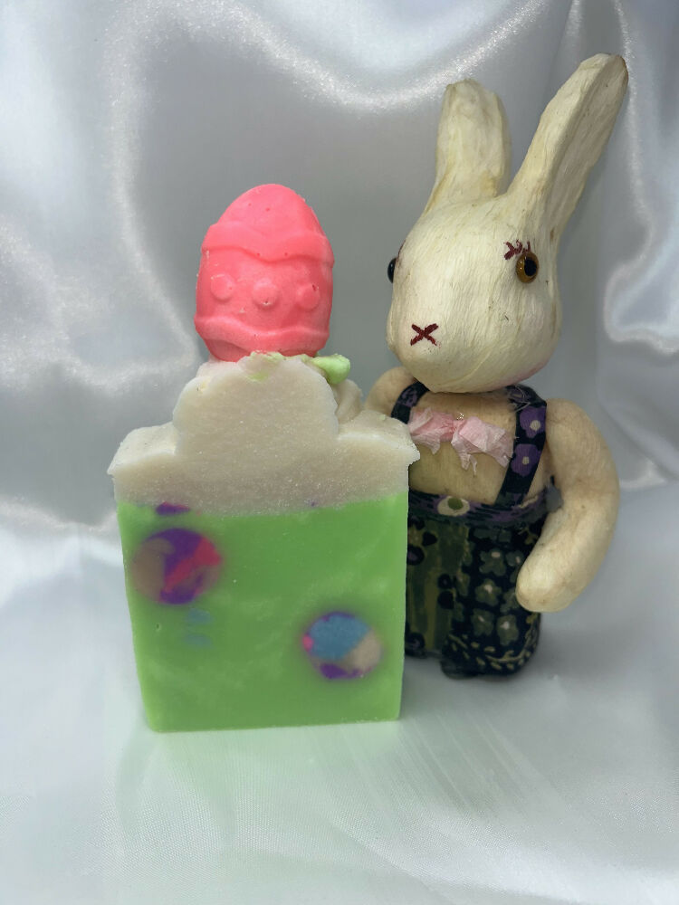 Easter egg soap handmade natural