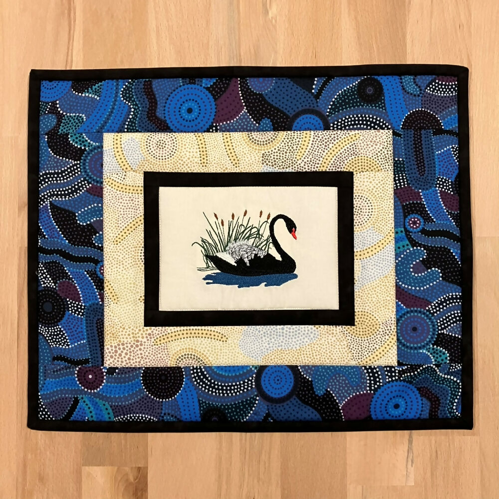 placemat-handmade-Australia-black-swan_3