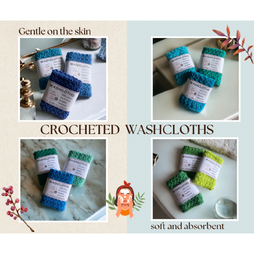 Washcloths - 2-dsqz