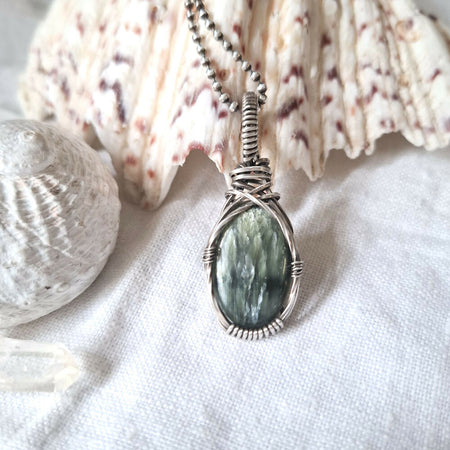 Seraphinite Pendant