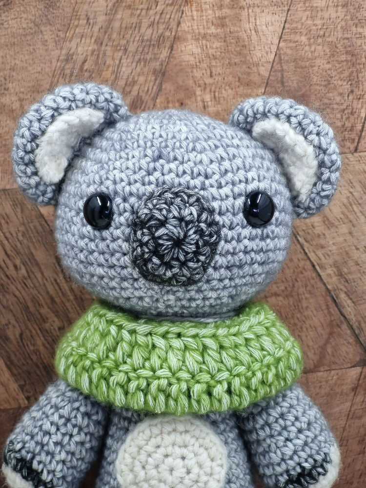 Koala crochet toy