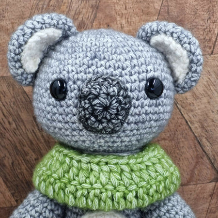 Koala crochet toy