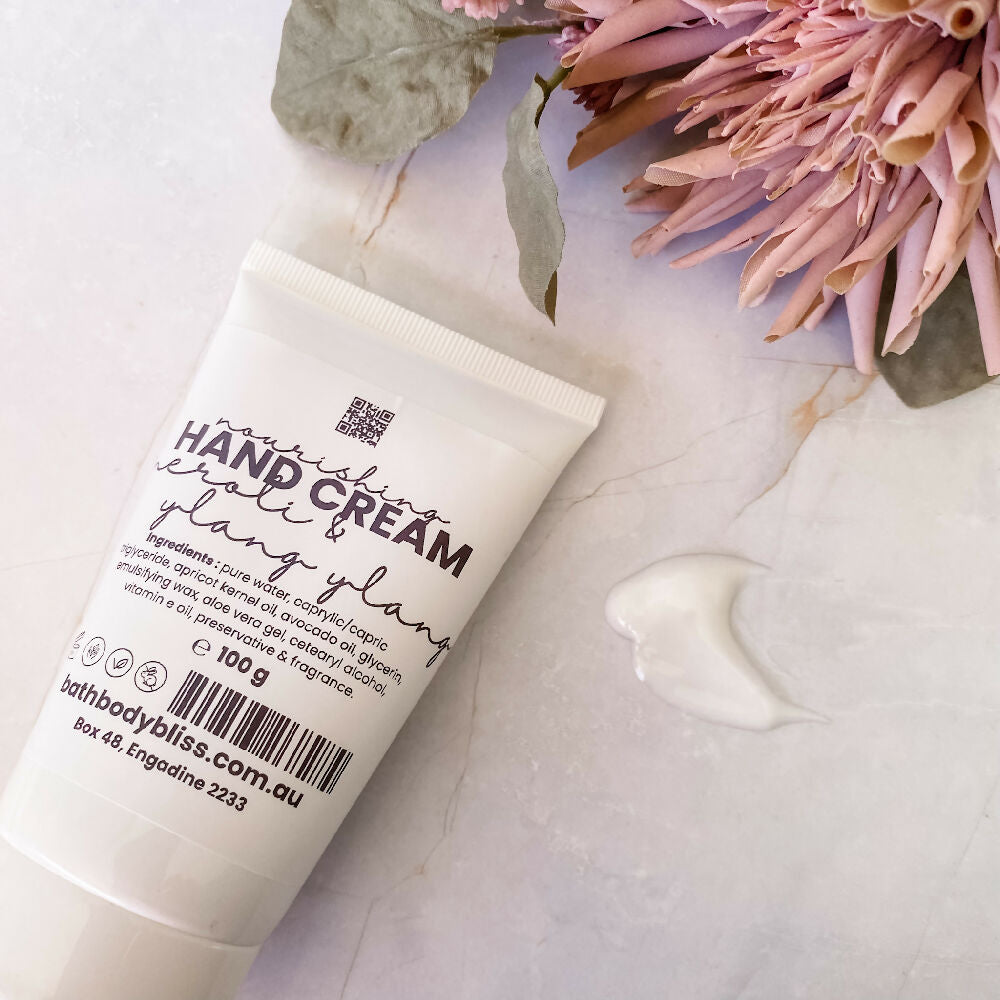 Hand Cream - 100g tube - Neroli & Ylang Ylang