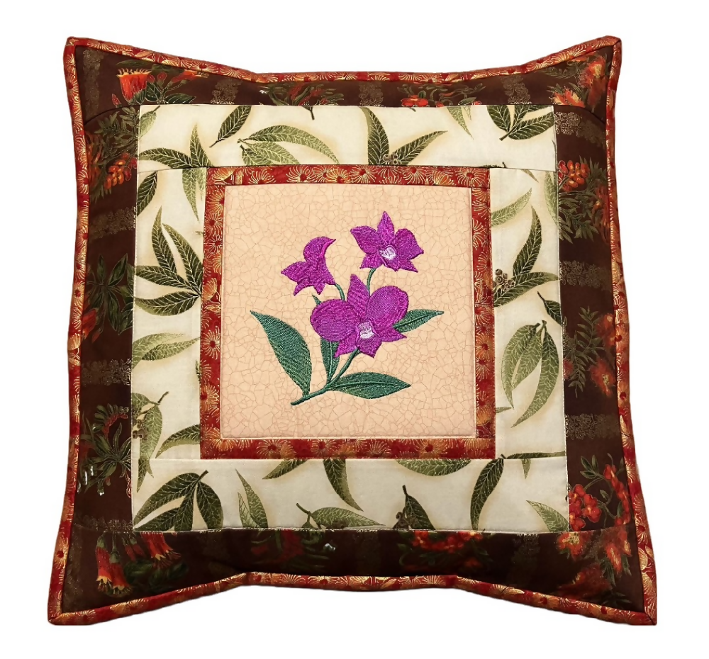 cushion-cover-handmade-Australian-native-Cooktown-orchid_3