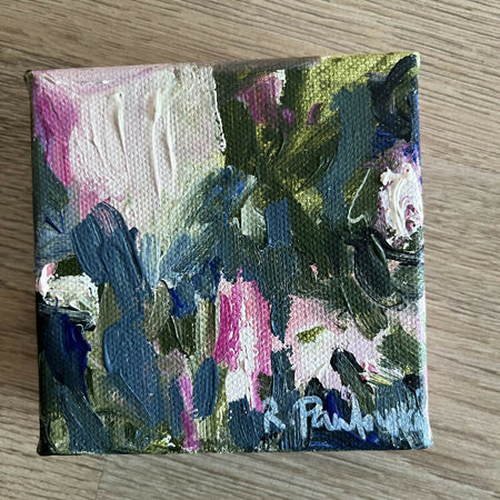 “To Me You Are Beautiful” 10x10cm mini canvas