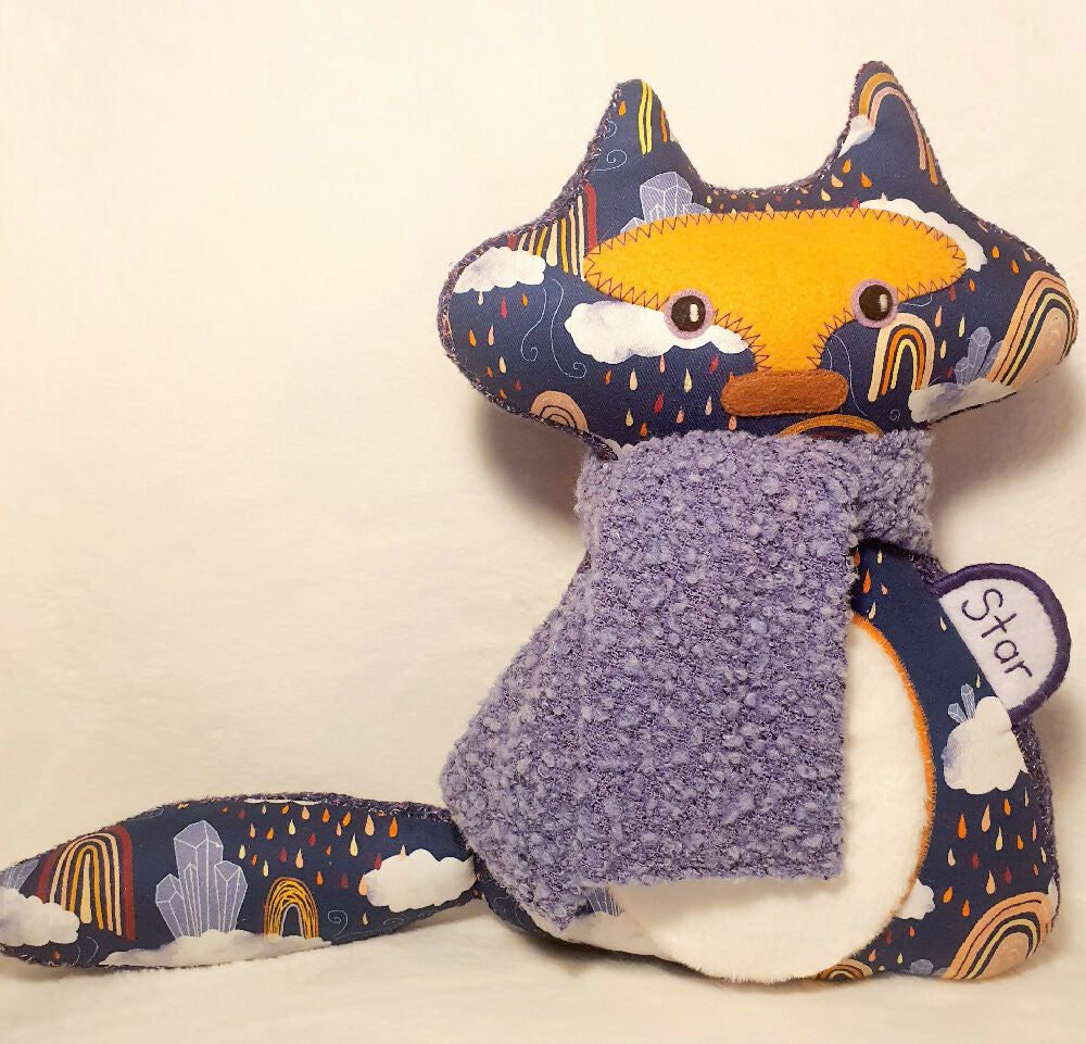STAR Handmade Wolf Fabric Soft Toy