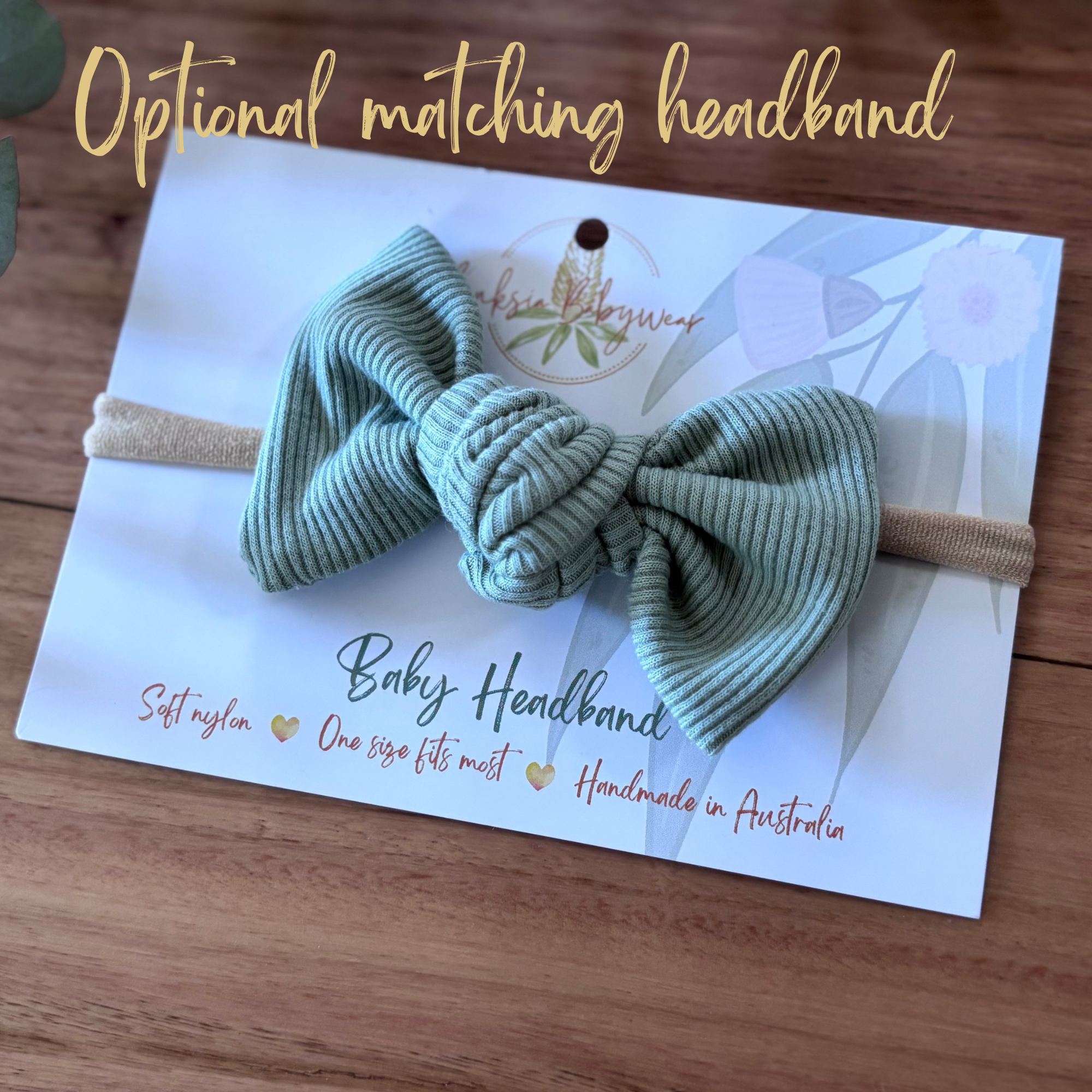 Christmas Baby Summer Romper - Green Aussie Animals