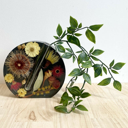 Propagation Vase featuring Australian Native Flowers