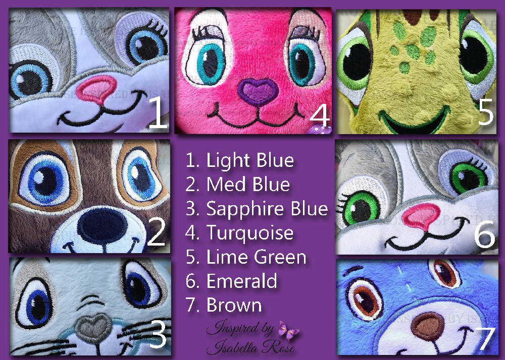 Soft fluffy Bunny, Embroidered Name, 1st Easter, Made to order