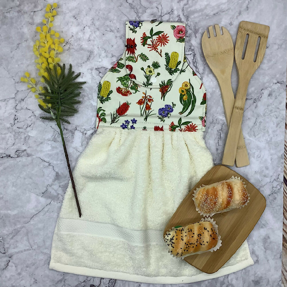 Australian themed hanging hand towel. - 3 Designs