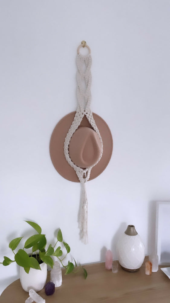 Macrame Single Hat Hanger