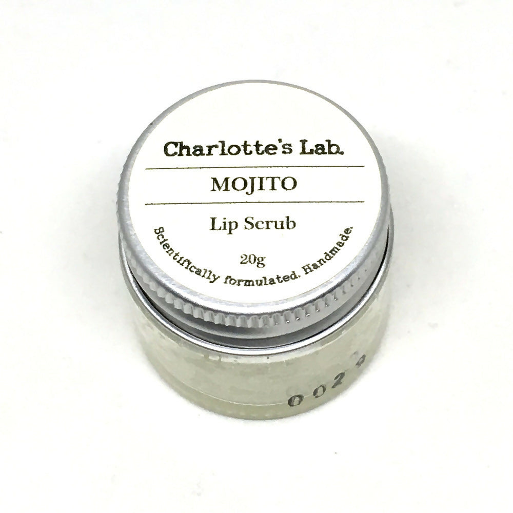 mojito lip scrub