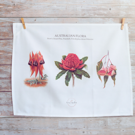 Tea Towel - Australian Flora