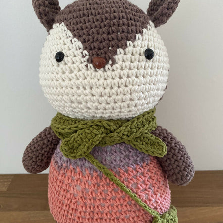 Handmade Crochet Squirrel - Cotton