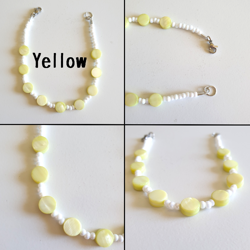 Thick Shell beads bracelet copy 7