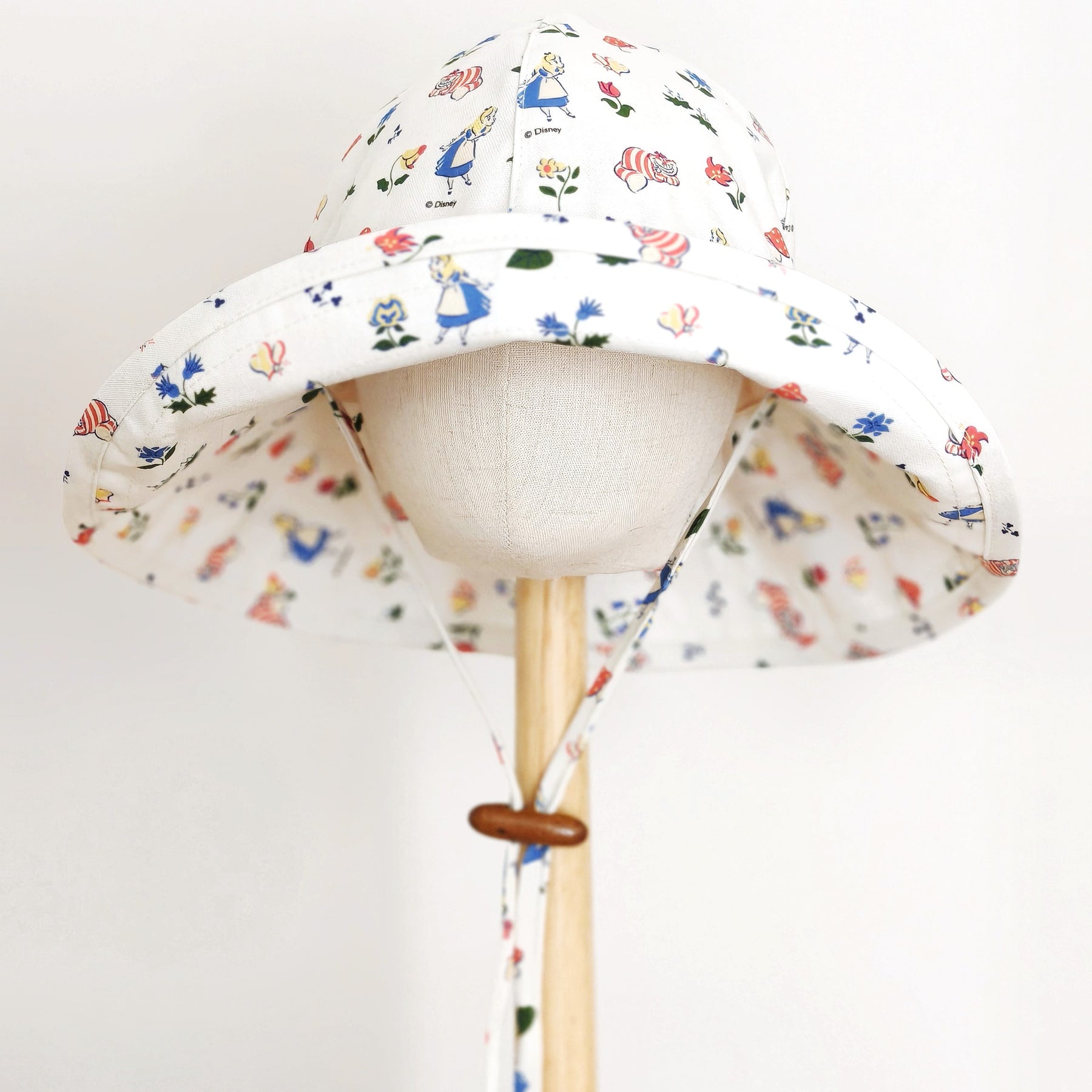 Kids Wide Brim Cotton Summer Sun Hat, Alice Summer Sun Hat
