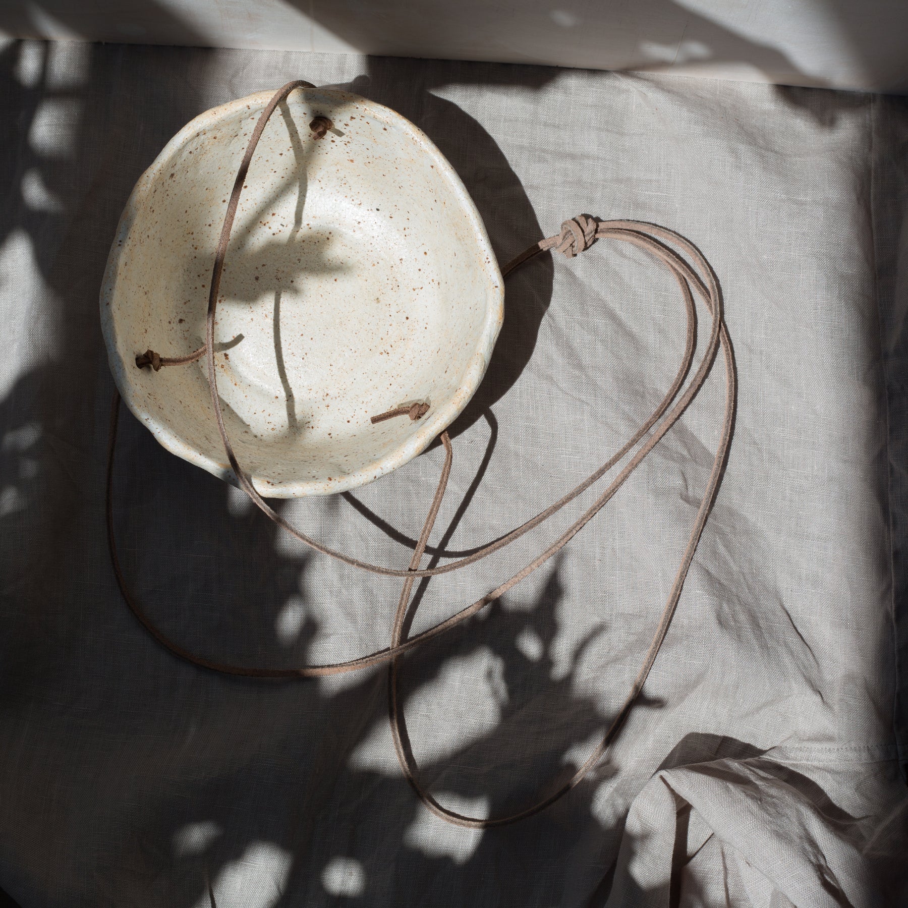 Specked Hanging Planter
