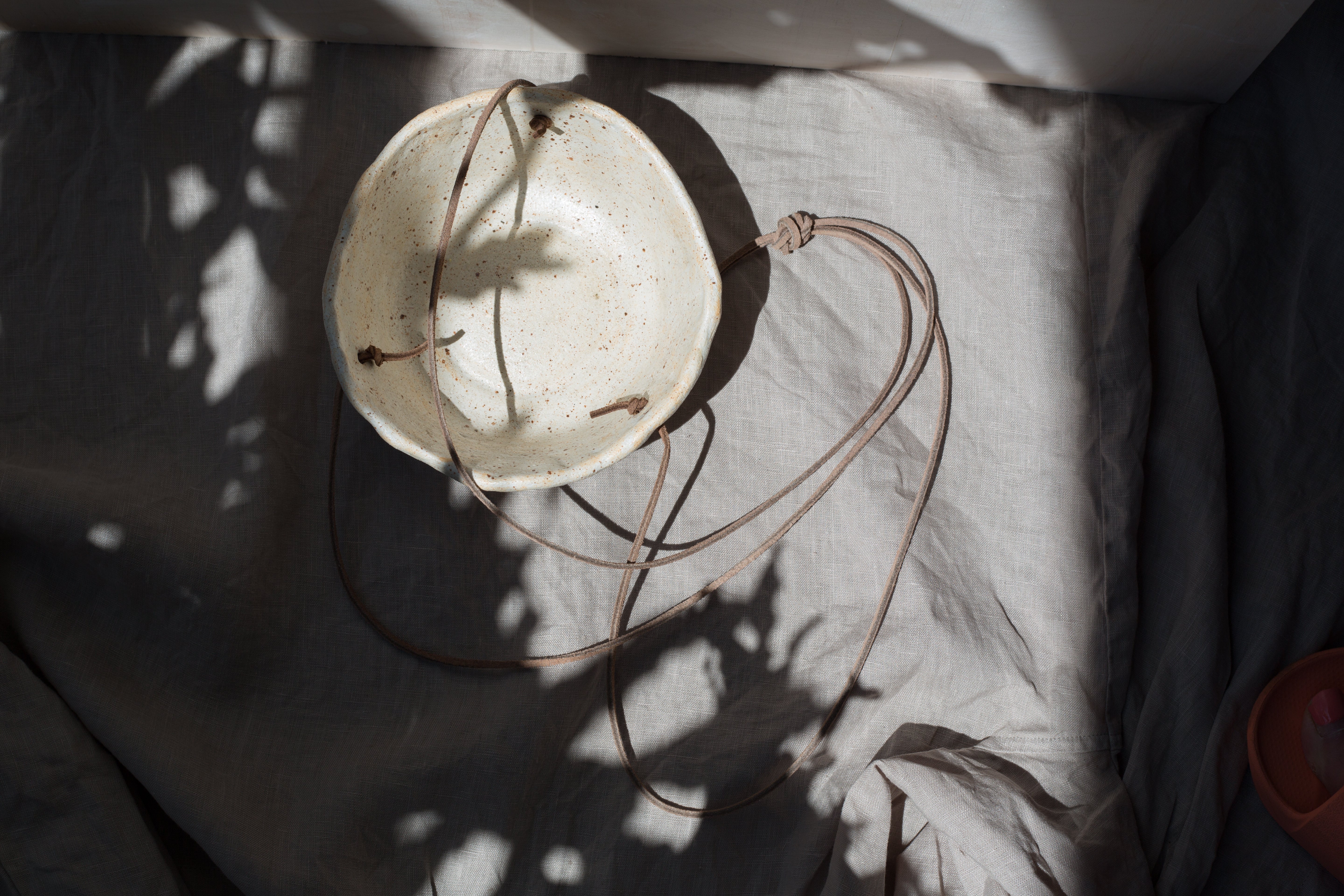 Specked Hanging Planter