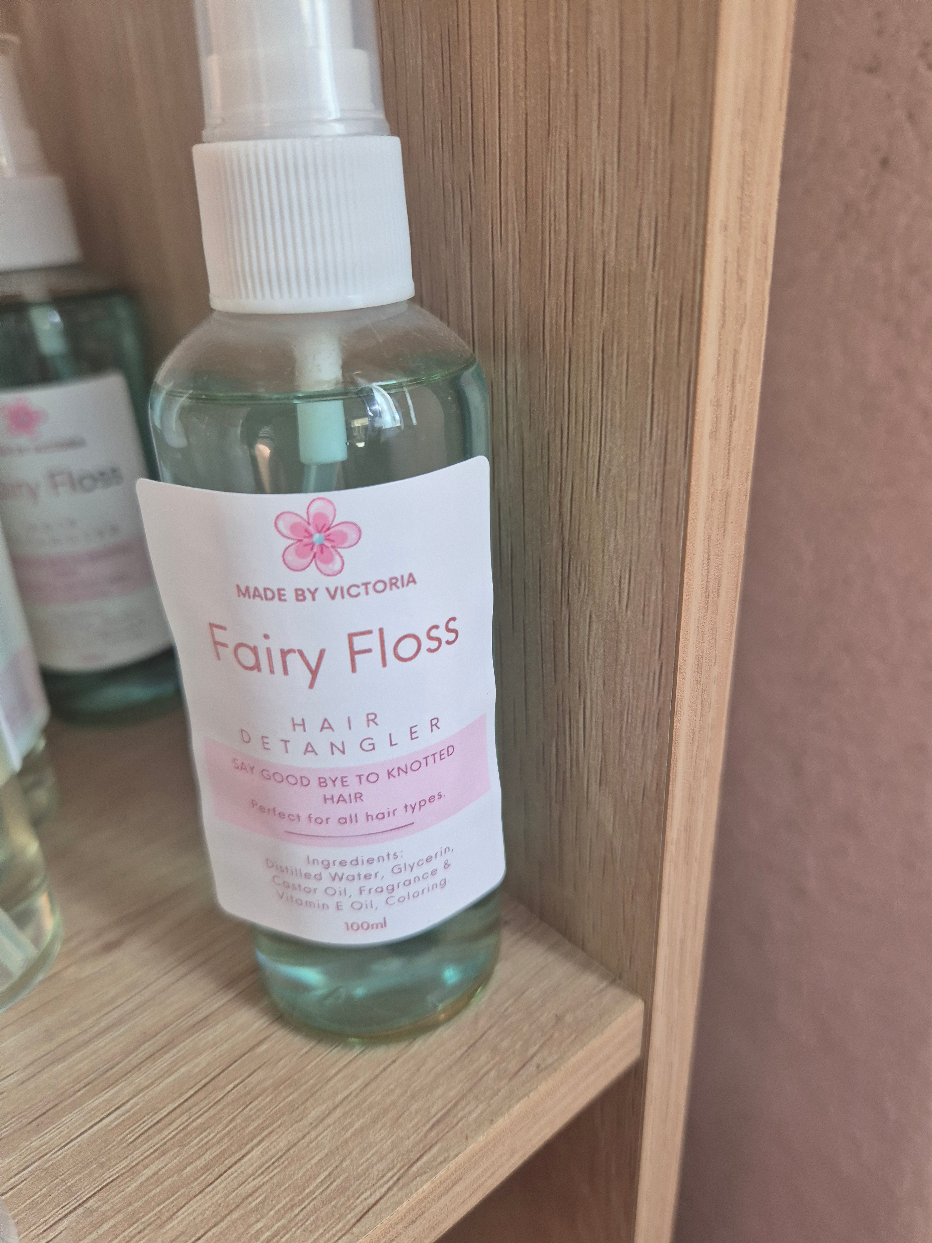 Fairy Floss Hair Detangler Spray 100ml - Smells like Fairy Floss