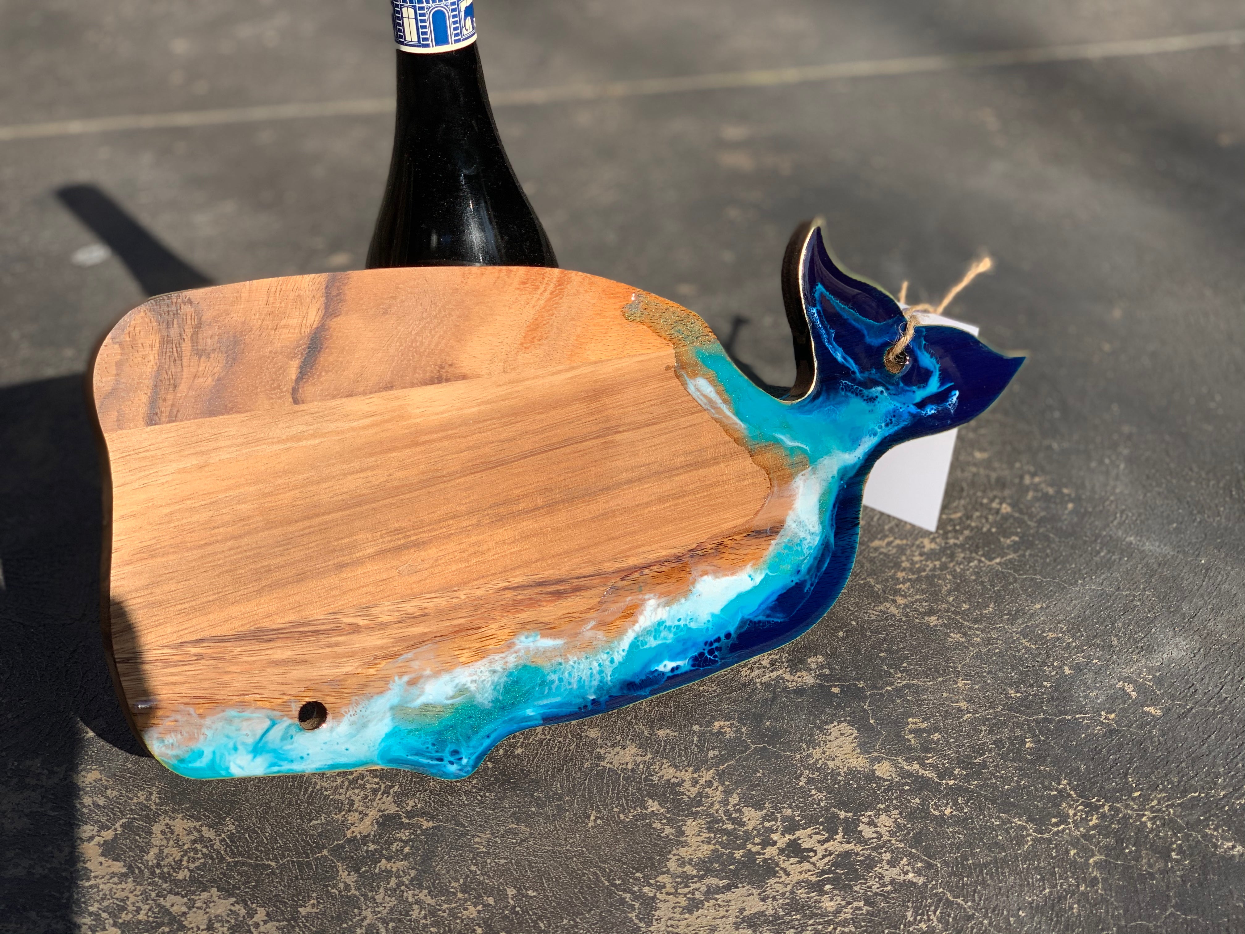 Whales | serving board | platter | charcuterie board | Christmas gift | home decor | homewares | serving platter | handmade