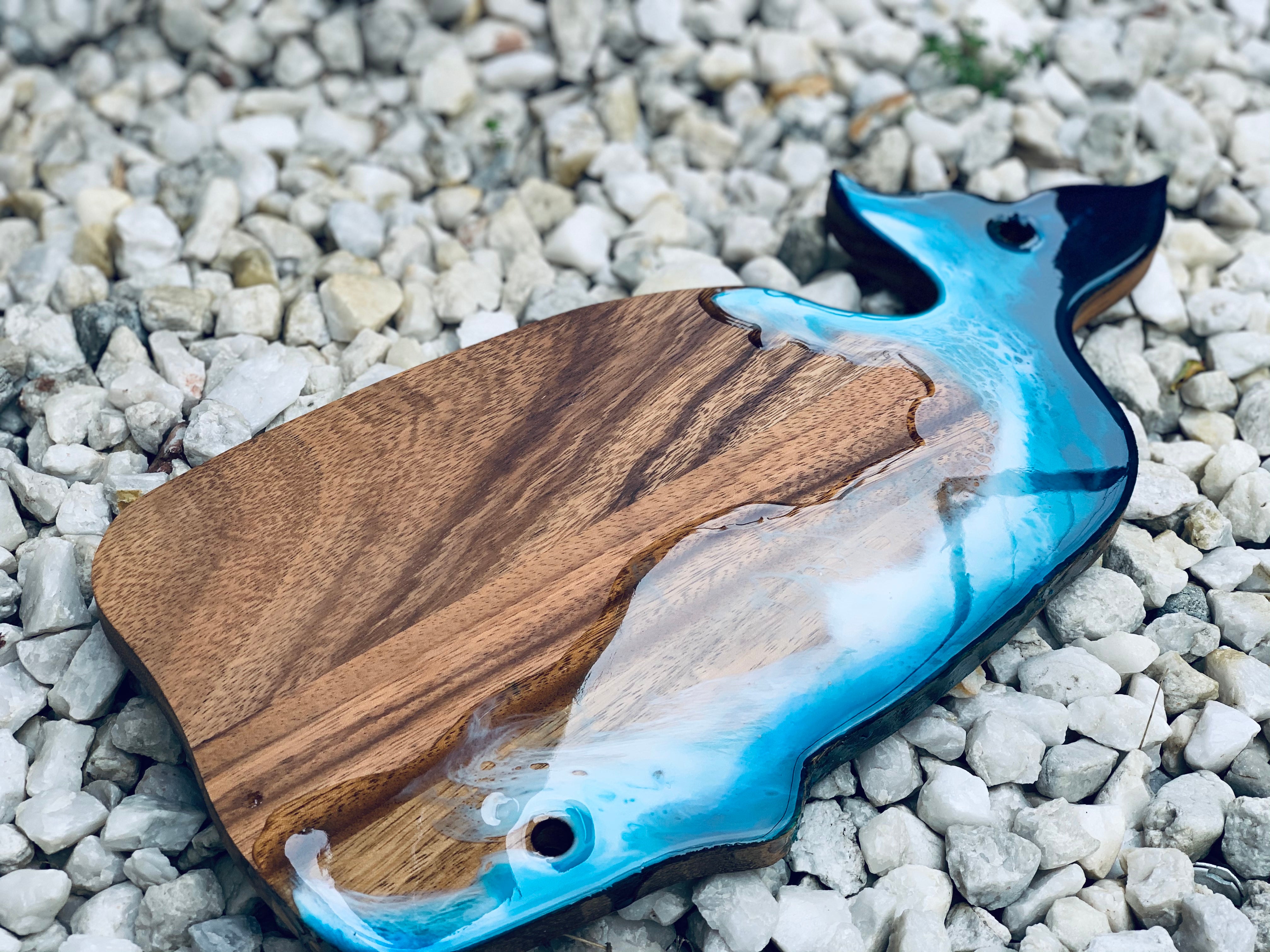 Whales | serving board | platter | charcuterie board | Christmas gift | home decor | homewares | serving platter | handmade