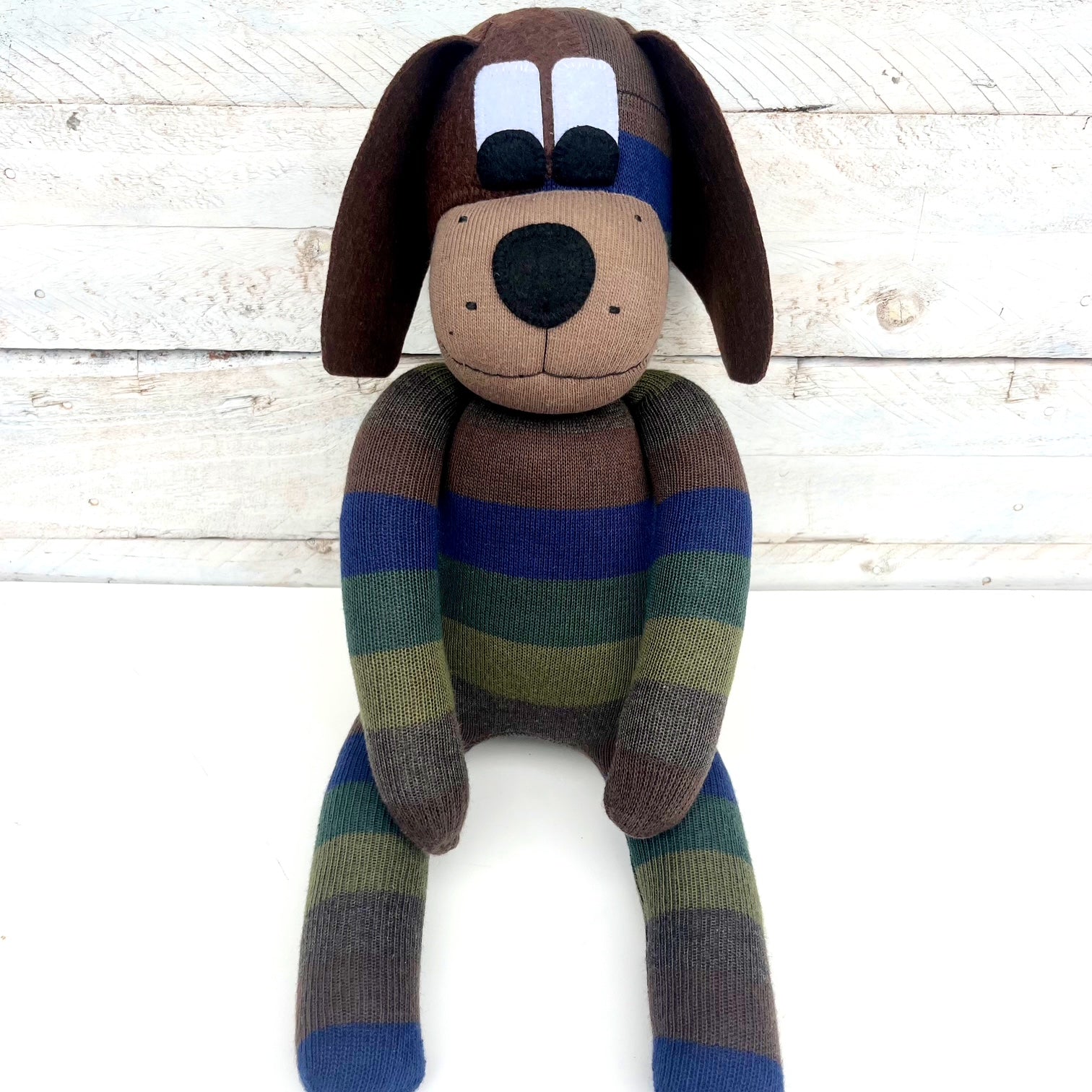 Donovan the Sock Dog - READY TO POST soft toy