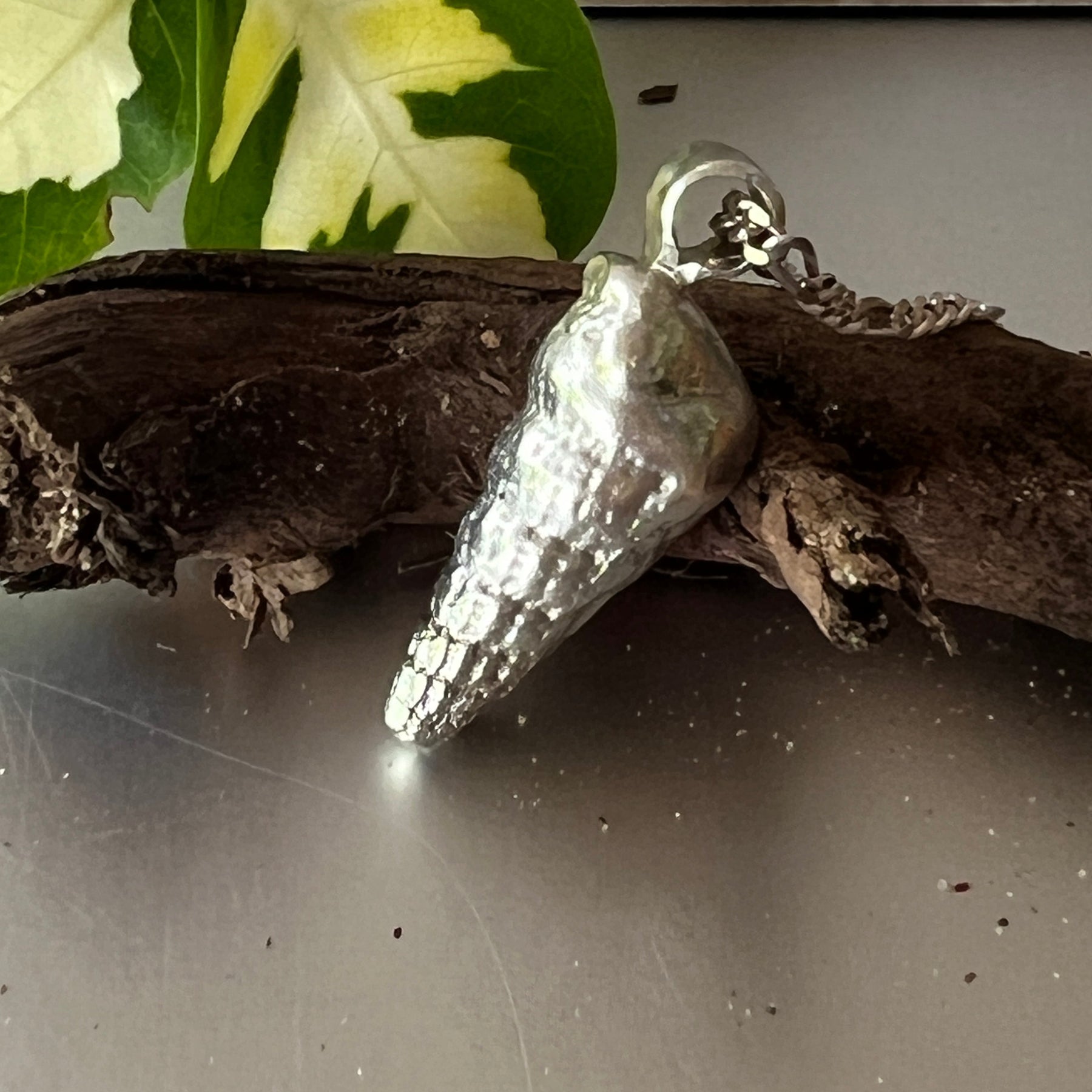“Buddina” Pendant with Sterling Silver Chain