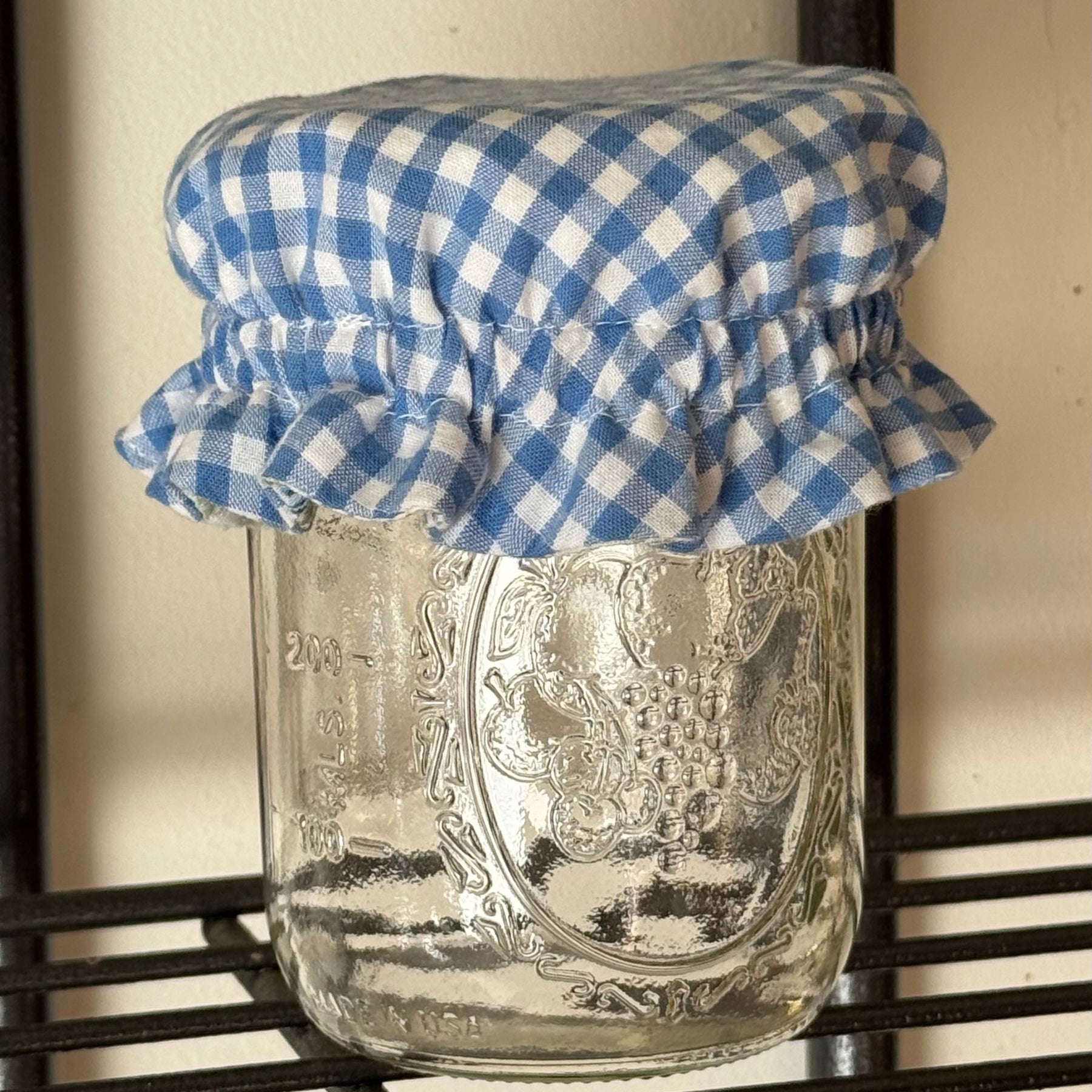 Country Style Reversible Bowl Cover - Patchwork & Gingham