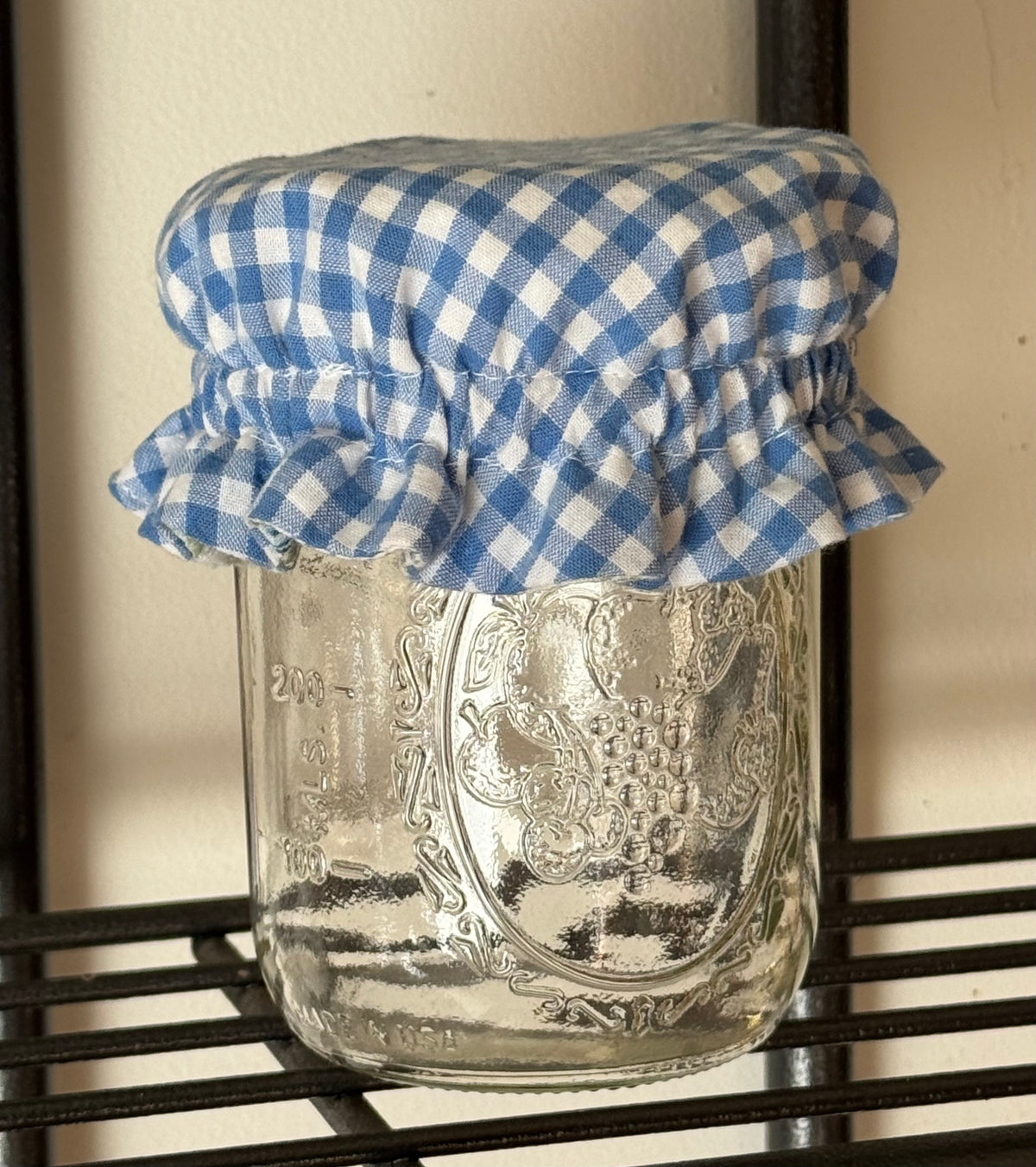 Country Style Reversible Bowl Cover - Patchwork & Gingham