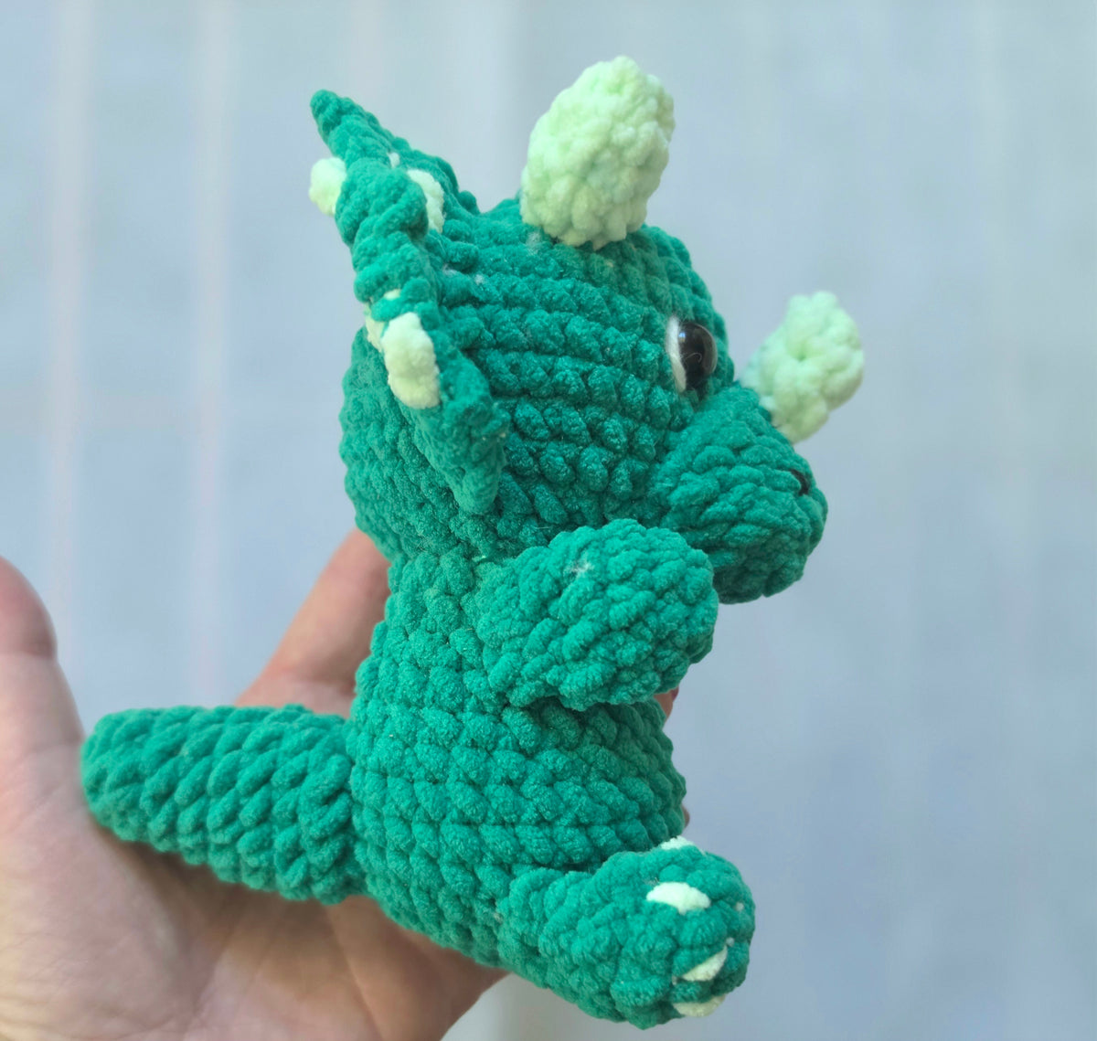 Crocheted Stegosaurus Dinosaur