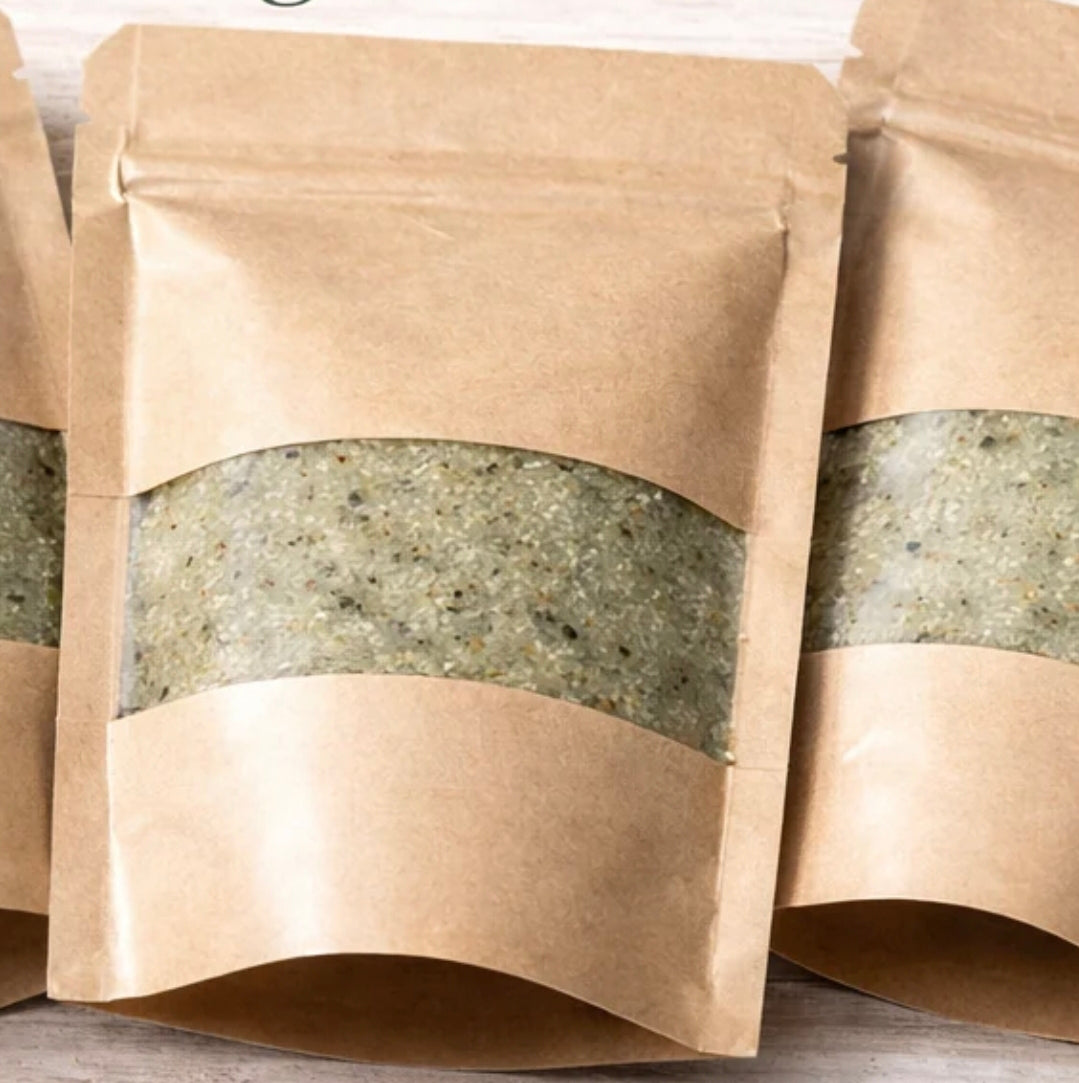 Green Tea & Chai Sugar Scrub 120g | Natural Exfoliating Body Scrub