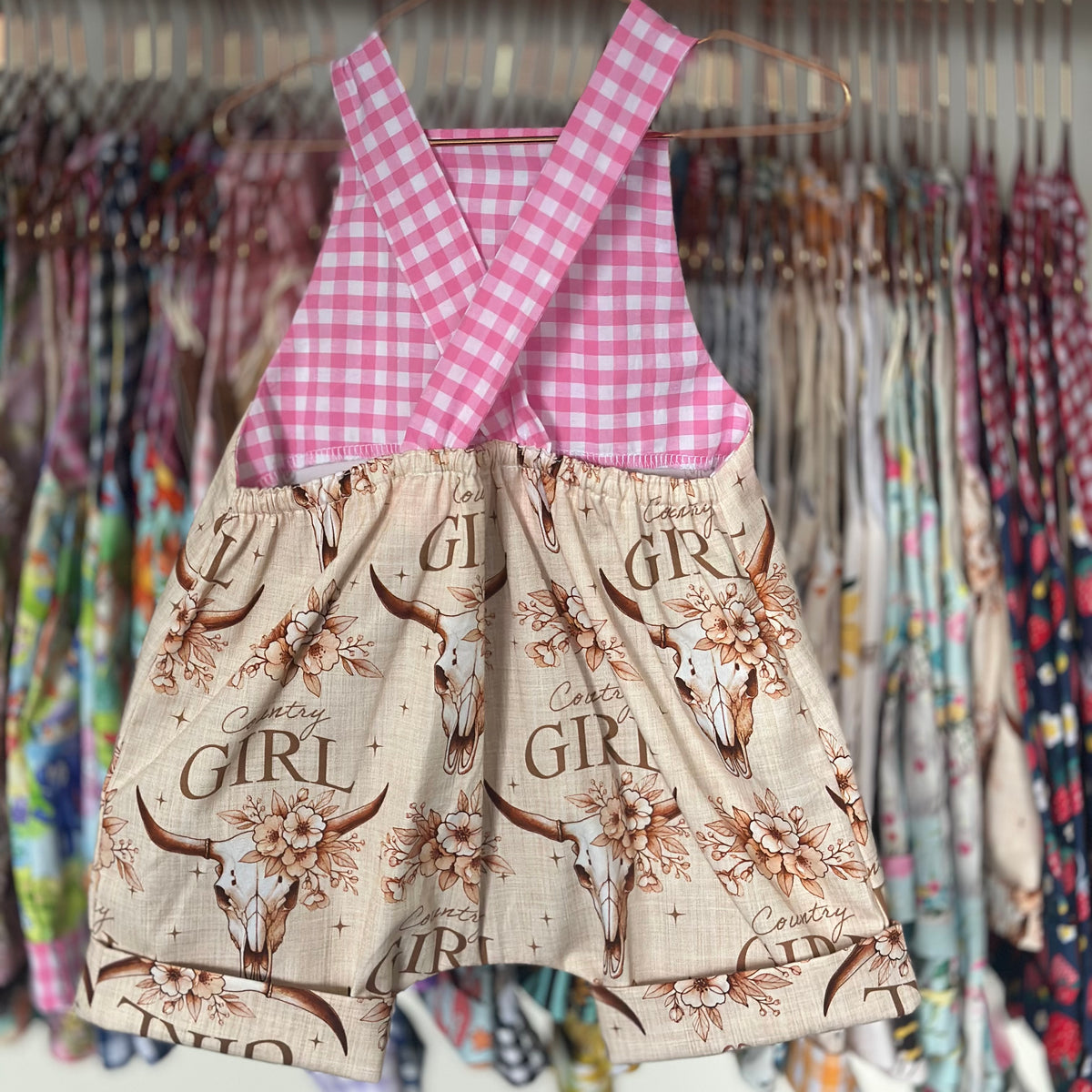 Country Girl Handmade Overalls/Country Collection