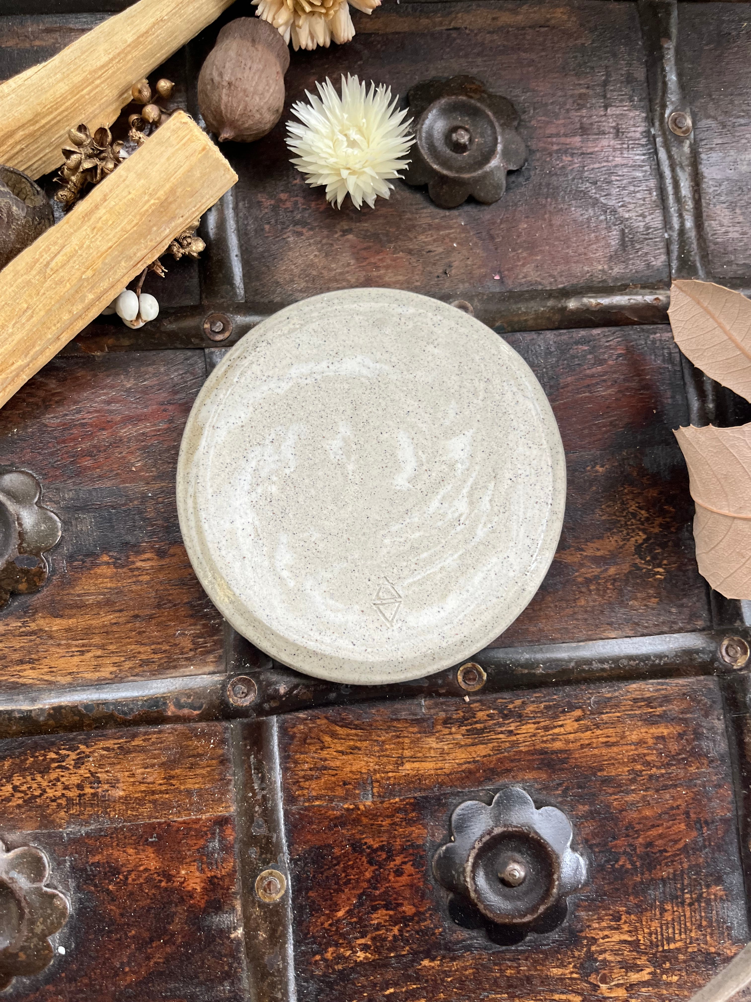 White Incense Holder