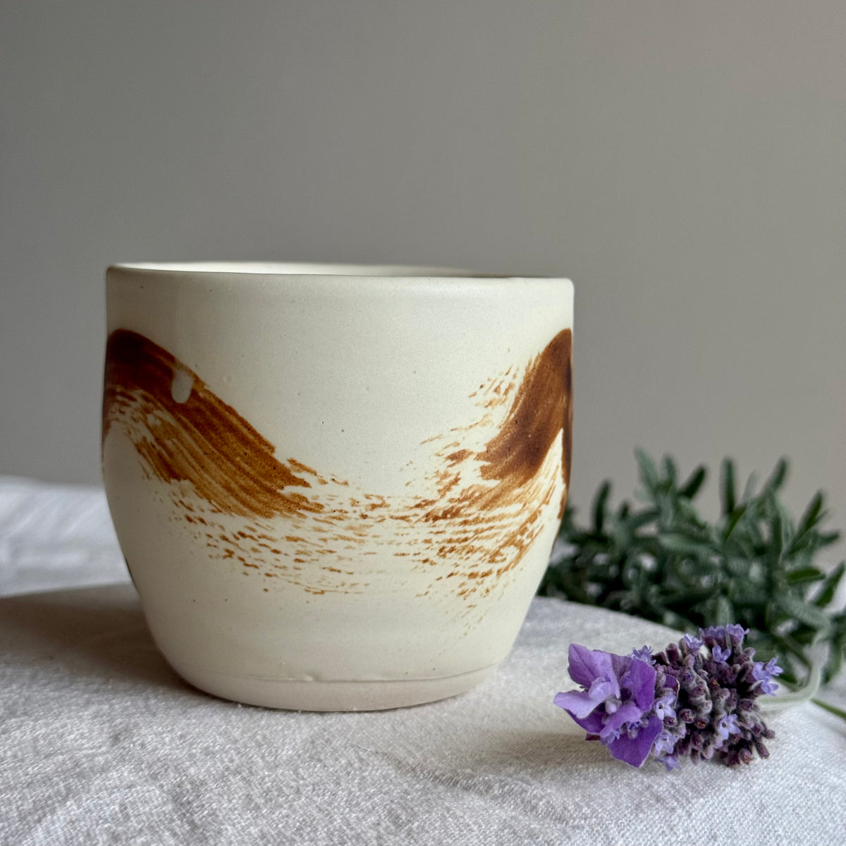 Stillness - Handmade Ceramic Wabi Sabi Tumbler - 250 ml