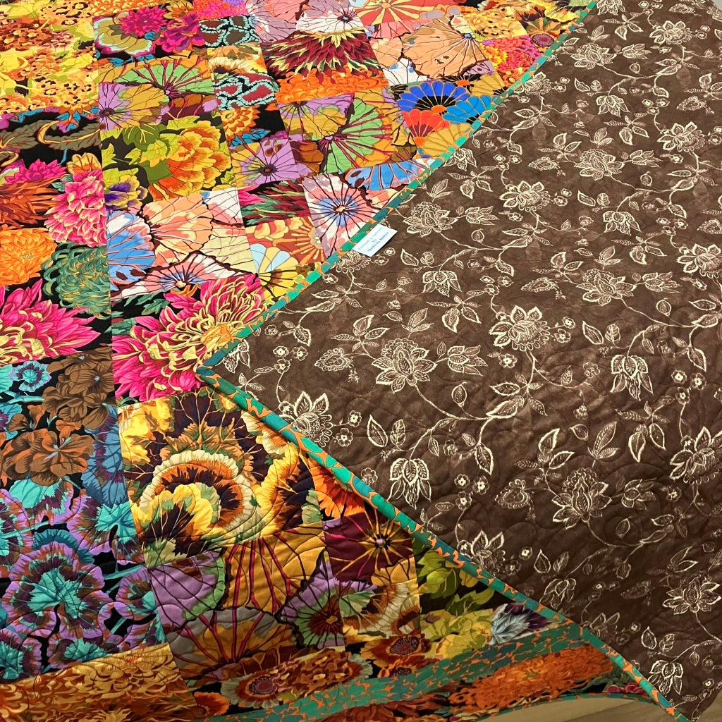 patchwork quilt handmade Australia - Kaffe Fassett fabrics