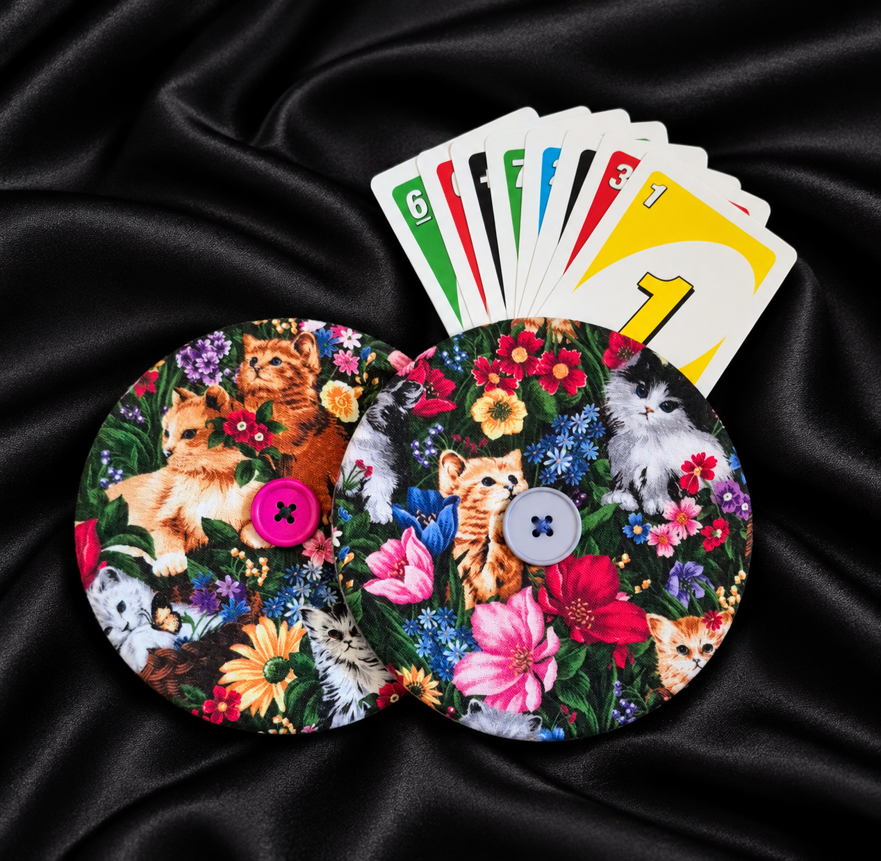 Kitten-themed Playing Card Holders