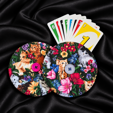 Kitten-themed Playing Card Holders