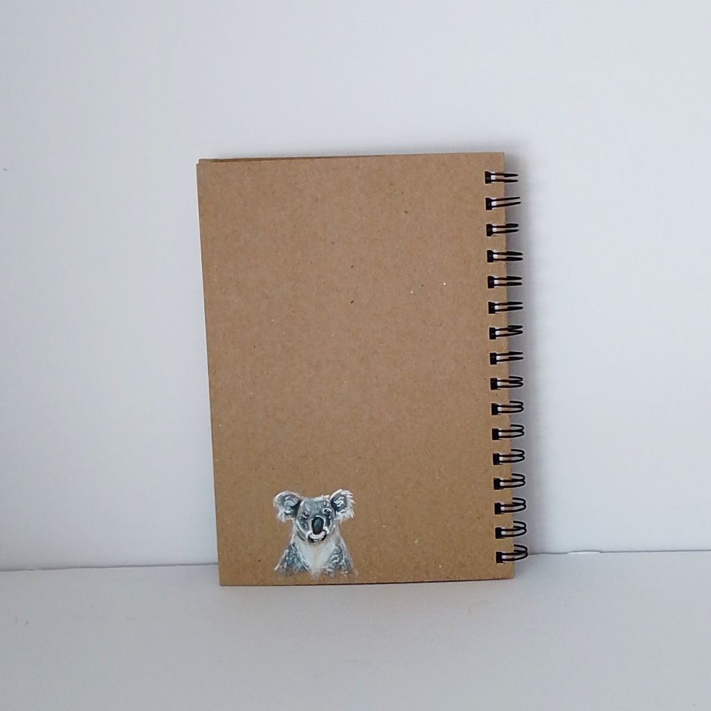 Koala Handpainted Notebook