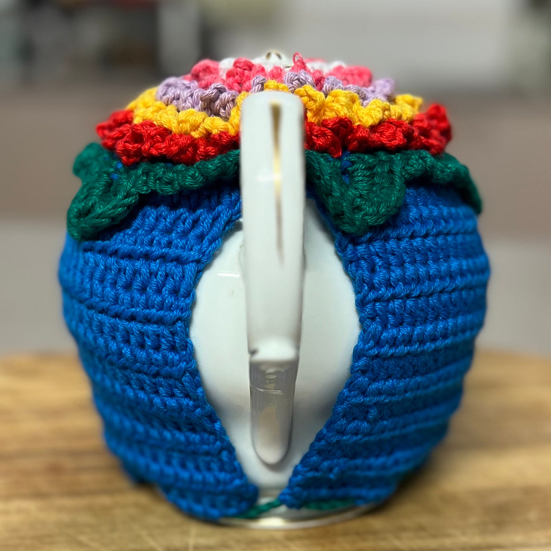 Crochet Teapot Cosy - 4 different designs