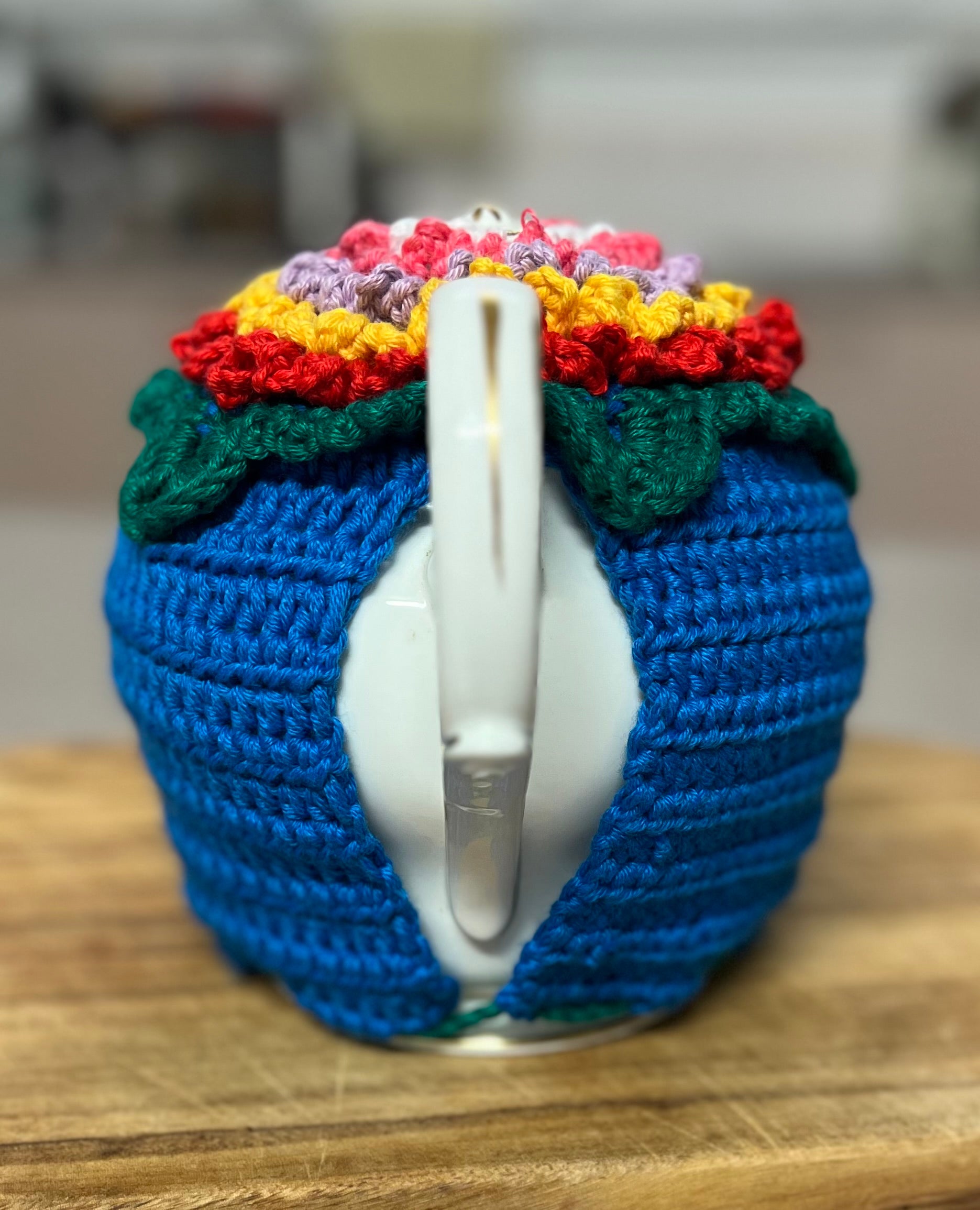 Crochet Teapot Cosy - 4 different designs