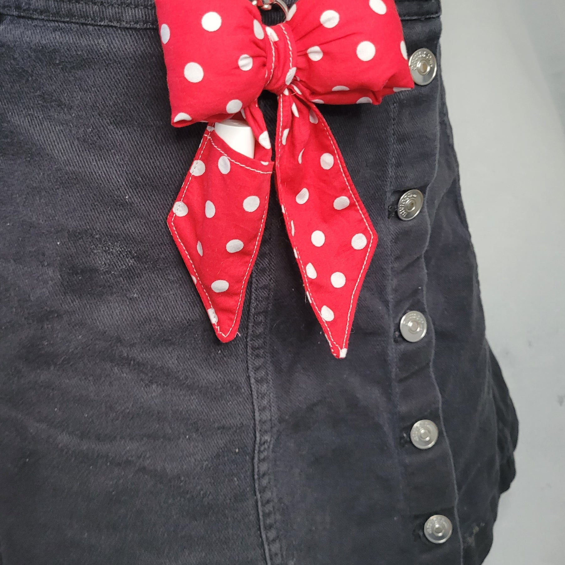Bow Keyring with pocket