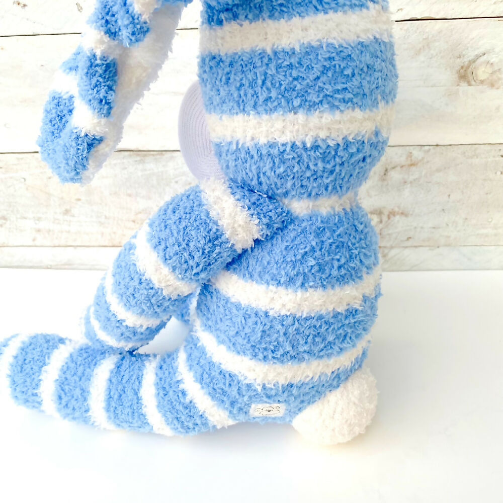 Barney-Sock Bunny-Sock Monkey-Soft Toy-Rabbit_4