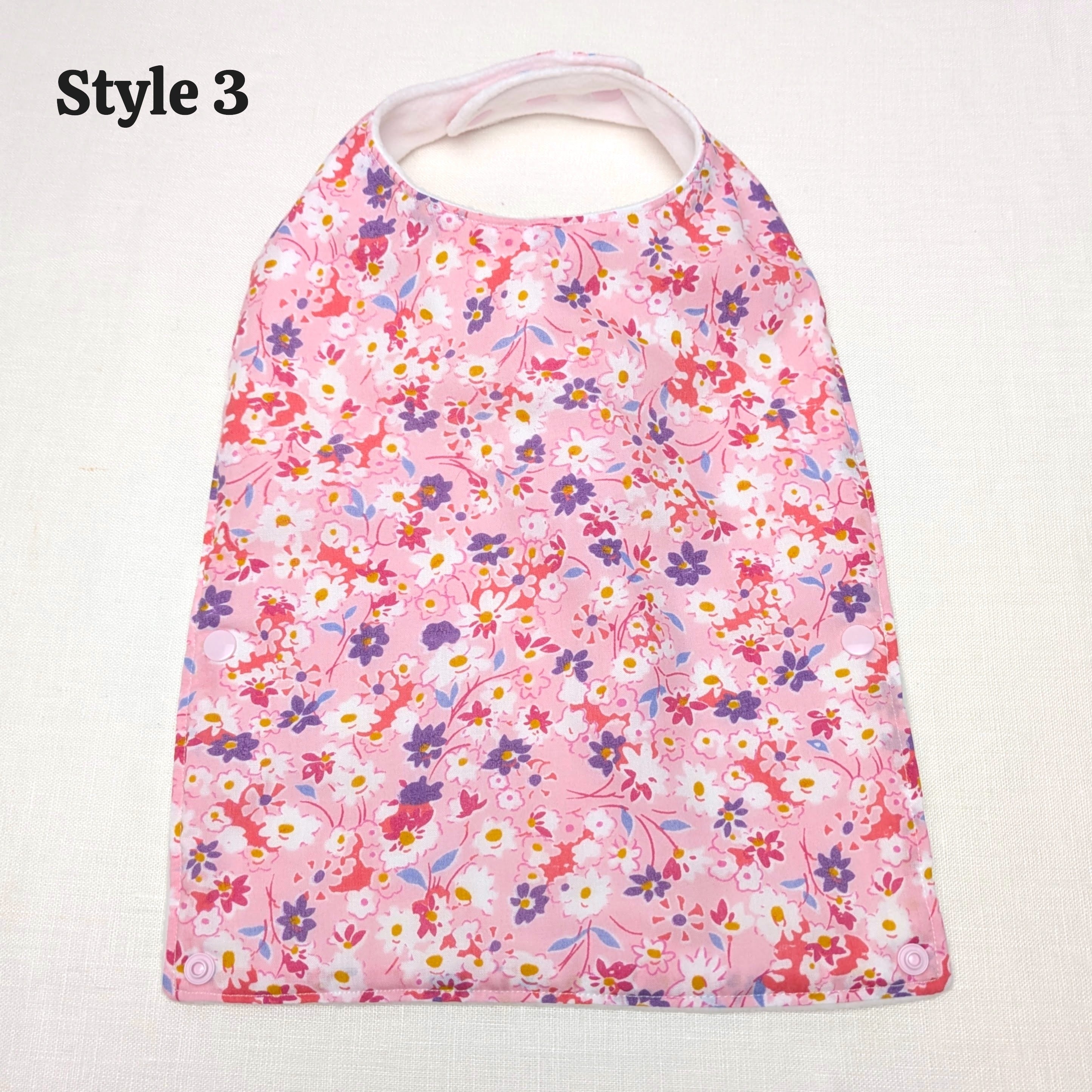 Handmade Foodie Bibs | Food Catching Design | sized 0-12y